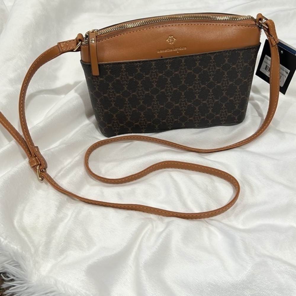 Nanette Lepore Risley logo Crossbody purse